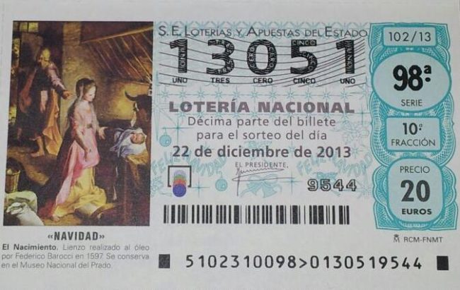 Lotería de Navidad 2013