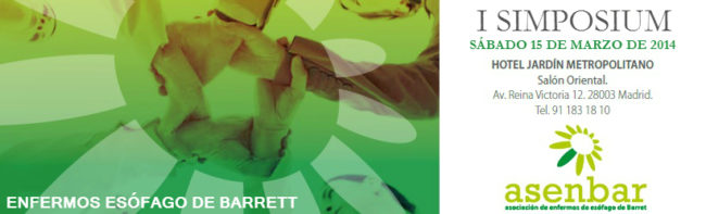 I Simposio pacientes esófago de Barrett