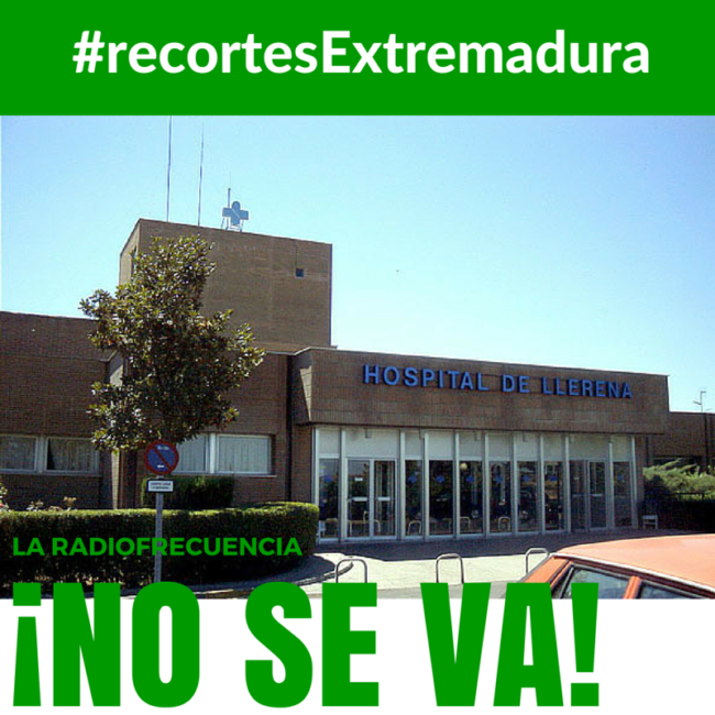 Desaparición pruebas diagnósticas Hospital de Llerena, Extremadura